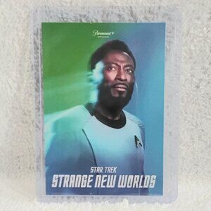 3/$25 Mint 2023 STAR TREK: Strange New Worlds M'Benga Limited Promo Card!!